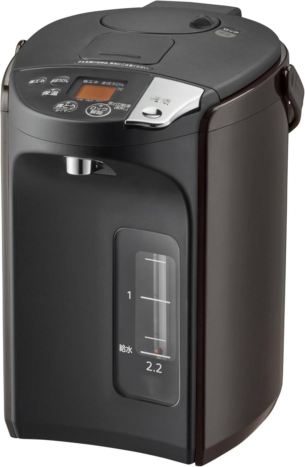 Amazon | 電気ポット 蒸気レス 節電 VE 保温 安全構造 とく子さん 2.2L