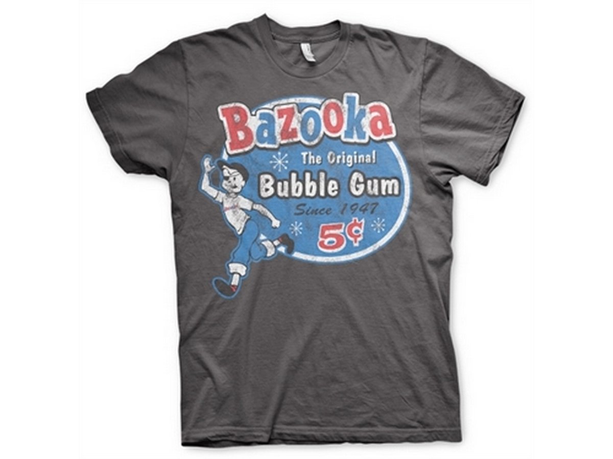 Bazooka Joe - The Original T-Shirt - Dark Grey - XX-Large