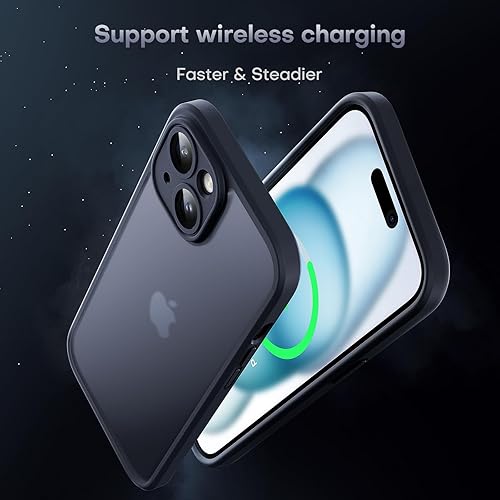 Miniatura 557 de TOCOL Funda magnética para iPhone 15 Pro Max, protección completa mejorada de la cámara, compatible con Magsafe, protección contra caídas, funda