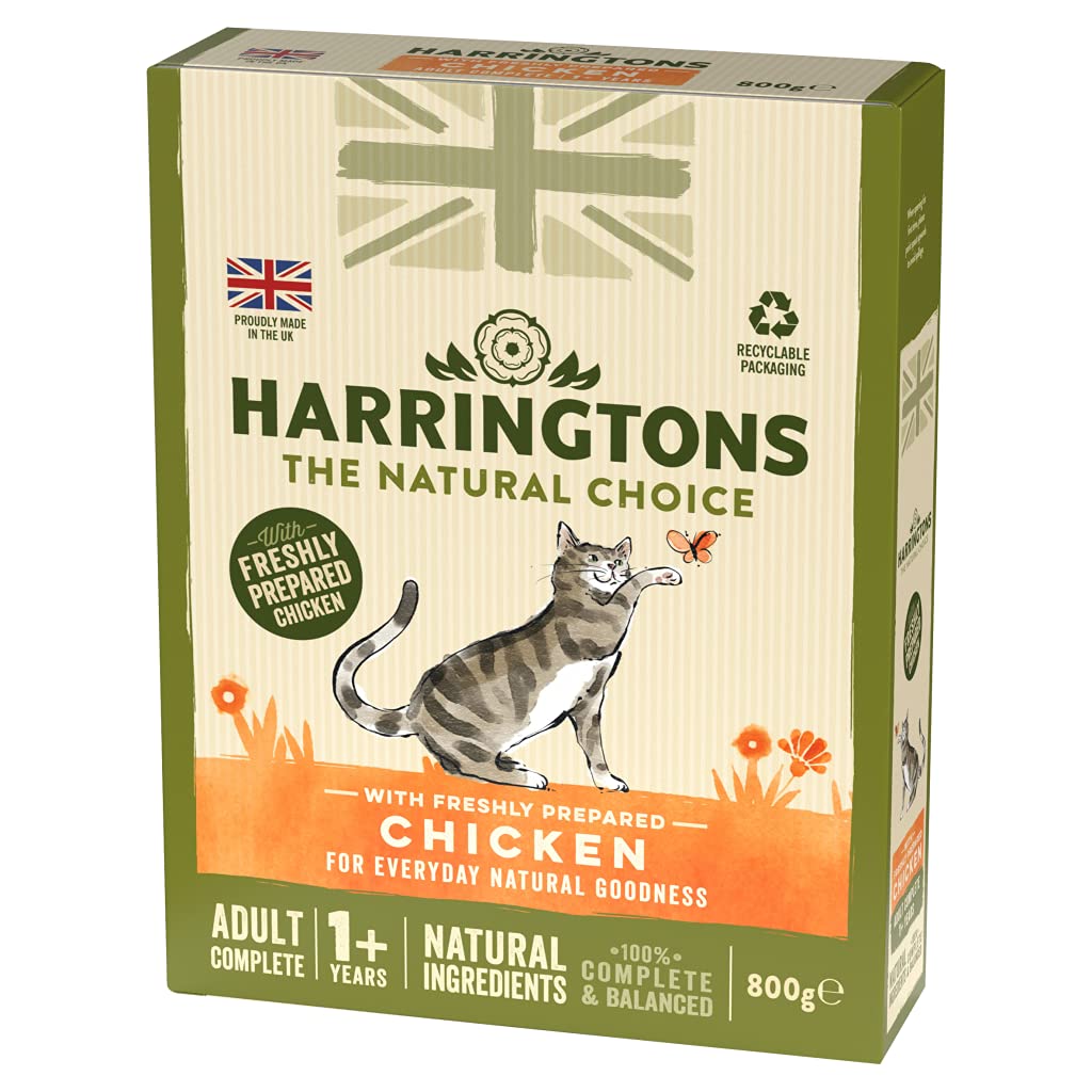 Harringtons Adult Cat Chicken, 800 g
