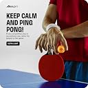Boldfit Table Tennis Balls High Performance TT for Match 40+ for Professional TT 3Star for Advance Training Seamless ABS Plastic Table Tennis Orange Pack of 6 gallery image