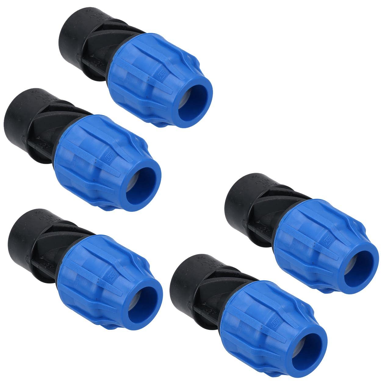 Ab Tools Women's 20Mm X 3/4" Mdpe Adapter Compression Coupling Fitting Water Pipe 5Pk