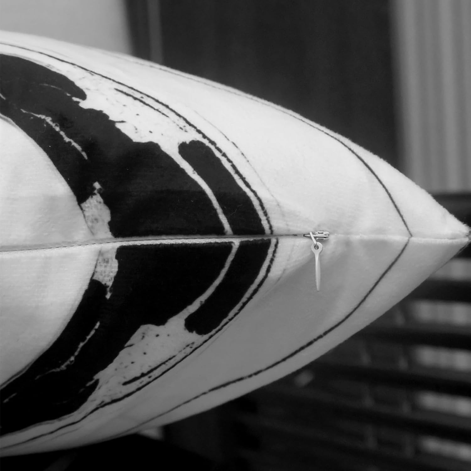 Grey and Black Abstract Pillow Covers 18 x 18 Inch Decorative Throw Pillow Covers Set of 4 for Home Living Room Decor Sofa Bedroom Car Couch Cushion Cover Pillow Cases - Image 6