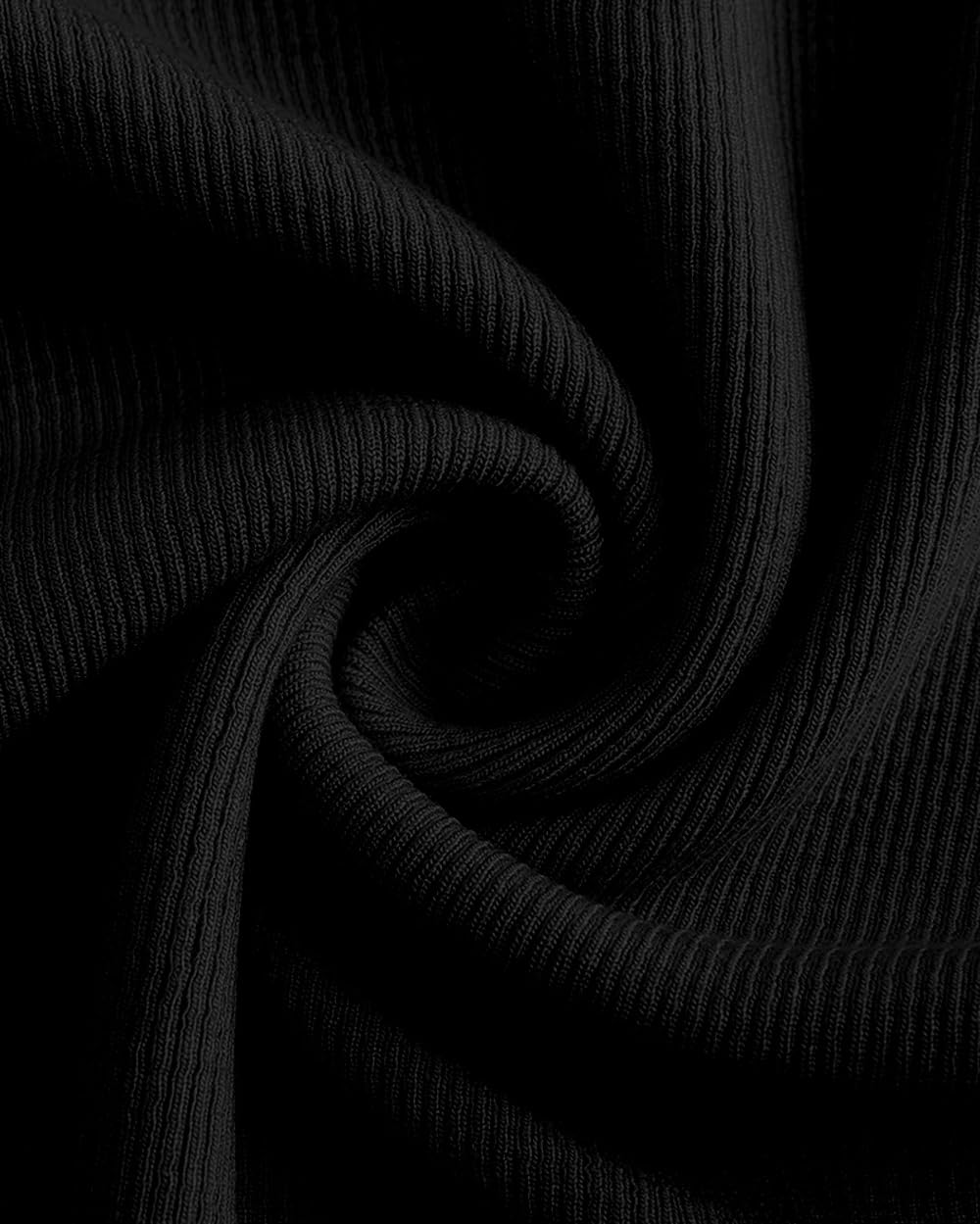 ELFIN Damski tank top na lato, seksowny top z dekoltem w kształcie litery U, bez rękawów, krój slim fit, Henley, top z zapięciem na guziki