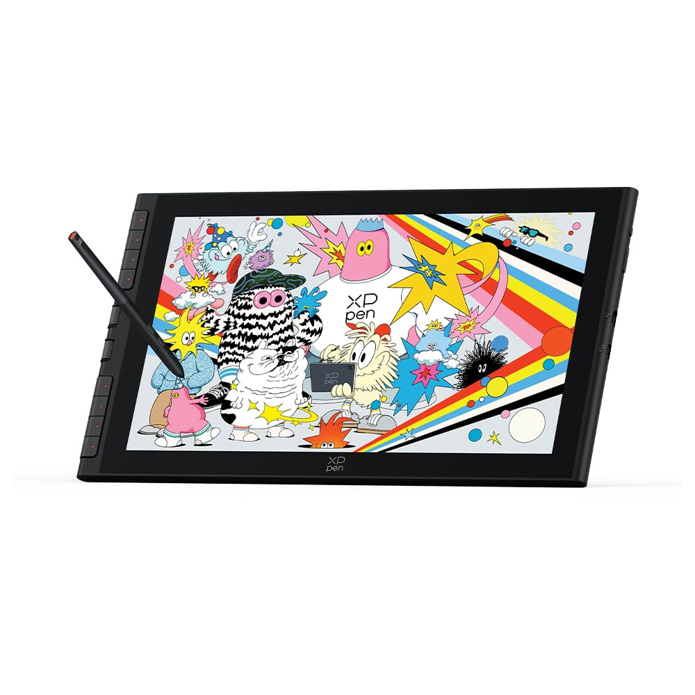 XPPen Artist 16 3rd Tableta Gráfica con Pantalla 16K Niveles con X4 Chip Inteligente, Tableta Dibujo Digital Profesional 99% sRGB Compatible con Windows, Android, Mac, ChromeOS, Linux