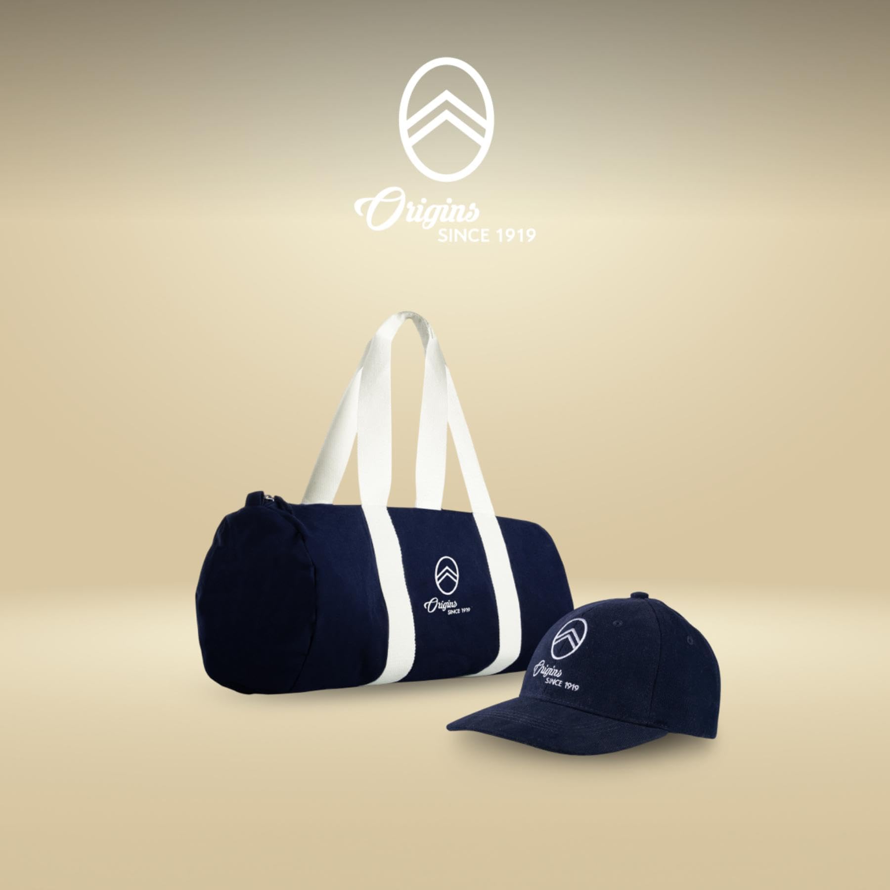 Citroën - Casquette Ajustable en Coton - pour Homme Femme Enfant - Taille Unique Style Décontracté - Idée Cadeau pour Fans de Voitures - Produit Officiel de la Marque