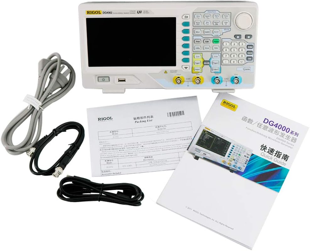 DG4062 Function Arbitrary Waveform Signal Generator 3 Models Have Standard 2 Full Functional Channels