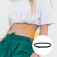 Vista 6 de 3 piezas de banda de cultivos ajustables para banda elástica para mujer, herramienta de cultivos para transformar tu estilo (negro + blanco)