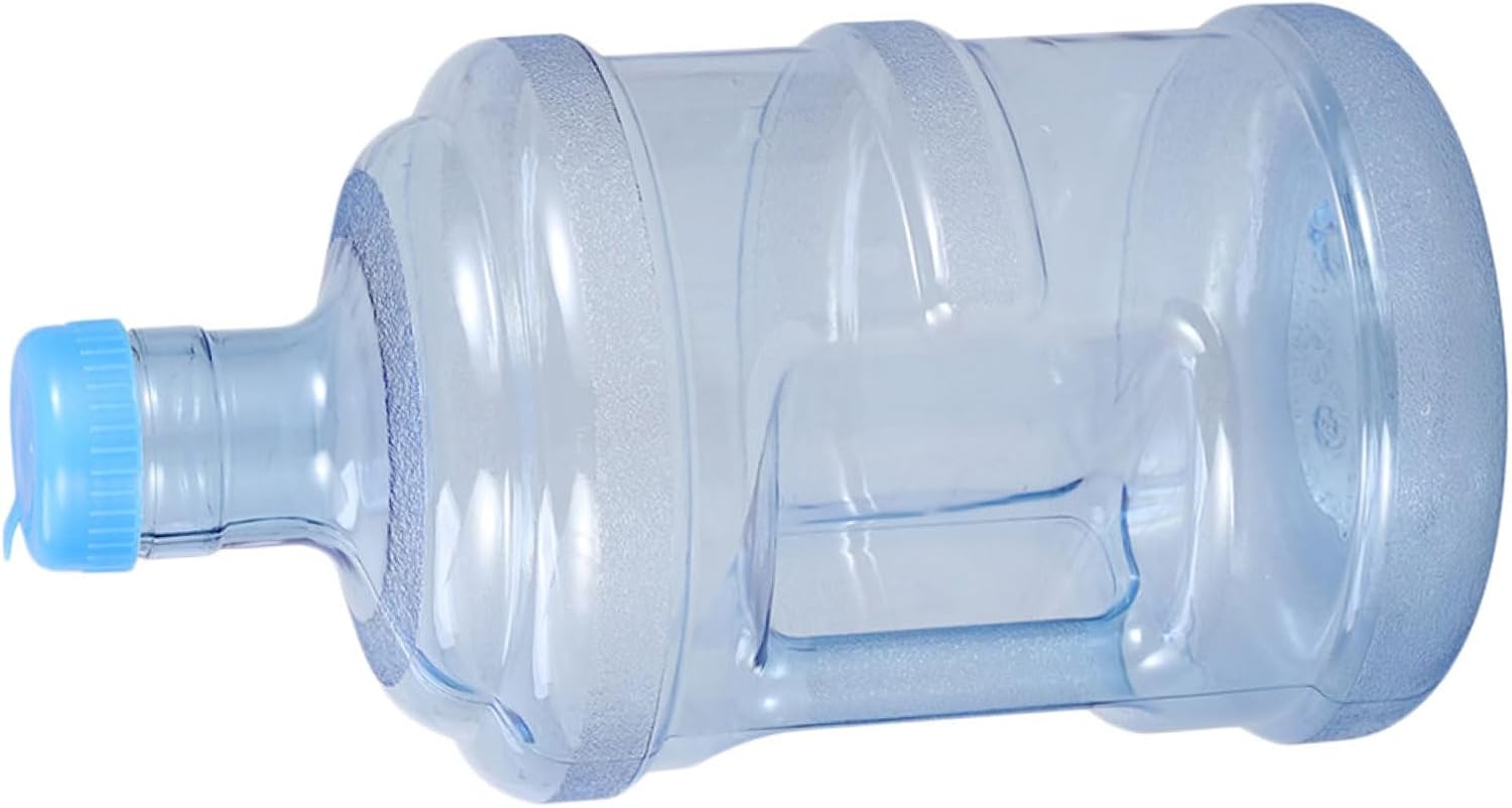 1pc Purified Water Bucket Heat Resistant Handle Versatile Plastic Water Storage Pail for Home and Office Use Blue