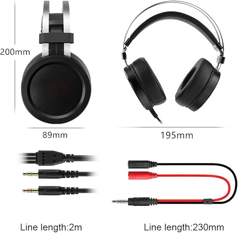Headset Gamer Scylla H901, Redragon, Microfones e Fones de Ouvido, Preto,  medio | Amazon.com.br