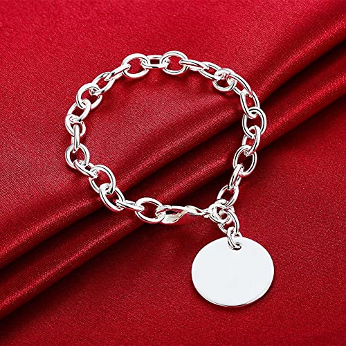 Bracelets pendentif carte ronde de mariage pour homme et femme raffinés