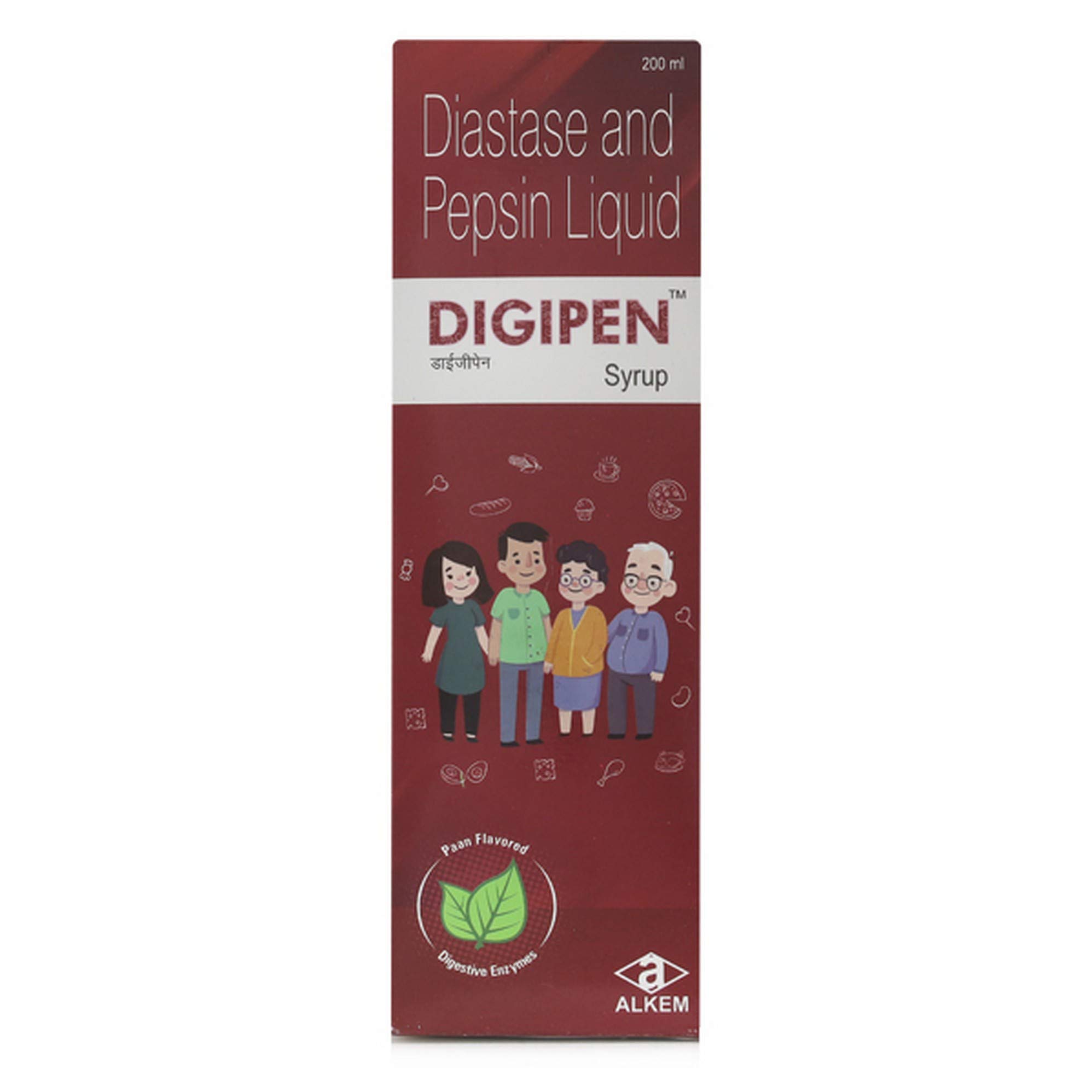 Digipen - Bottle of 200 ml Syrup