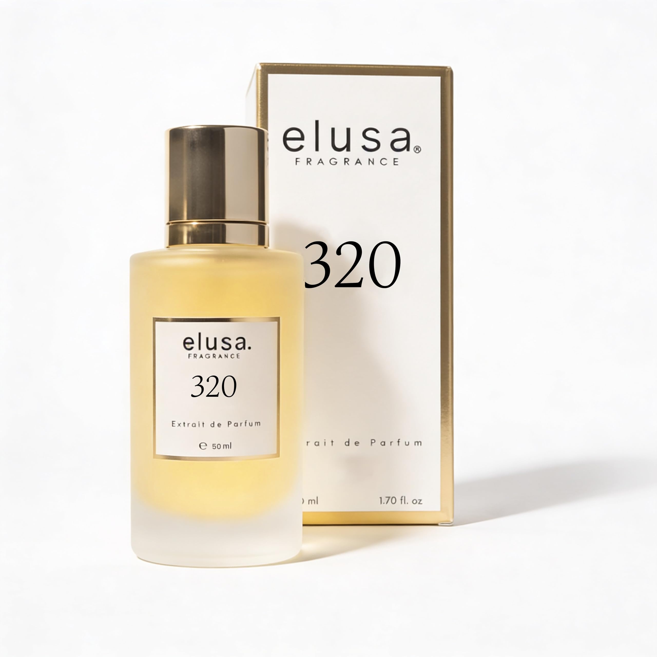 Elusa Fragrance 320 Extrait de Parfum 15ml – Unisex Parfum Damen Herren – Süßer Kirsch Duft mit Mandel & Tonkabohne – Fruchtig, Gourmand & Langanhaltend