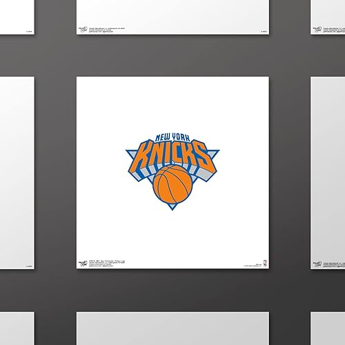 Miniatura 10 de Trends International Gallery Pops NBA New York Knicks - Póster de pared con logotipo principal, 12.00 x 12.00 pulgadas, versión de marco negro