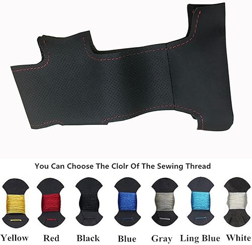 Miniatura 4 de GYZDOG Fundas para volante de automóvil de gamuza cosidas a mano para Mazda 3 Axela 2017-2018 Mazda 6 Atenza CX-3 CX-5 CX-9 Accesorios