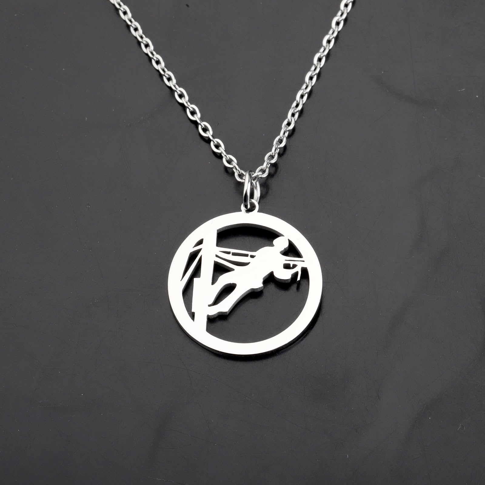 LQRI Lineman Necklace Electrician Gift Be Confident in Whatever Direction You Choose to Go Electrical Engineer Jewelry