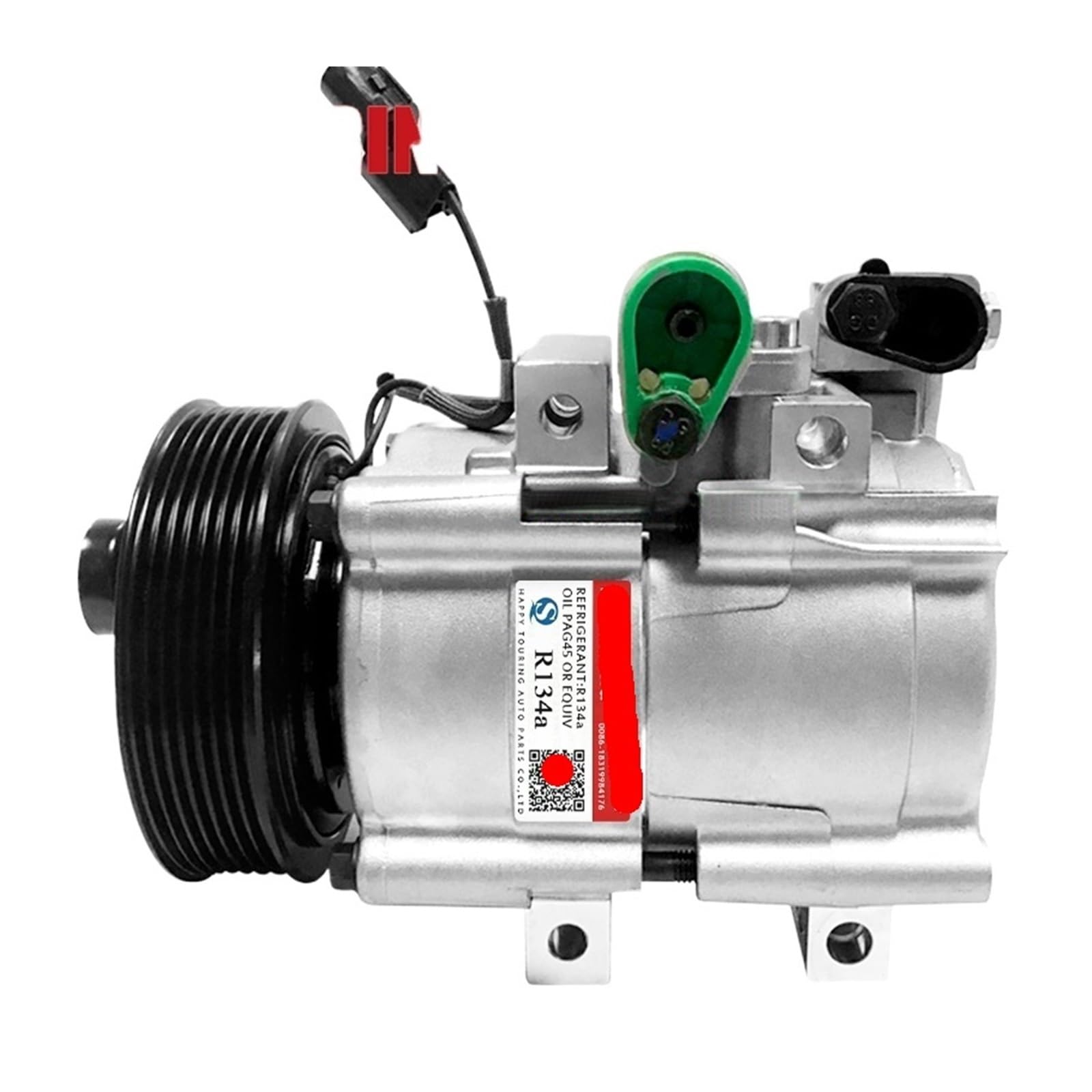 Car AC Compressor，Compatible For KIA,Sorento 2.5 CRDI 2002 2003 2004 2005 2006 2007 2008 2009 97701-3E350 977013E350 97701 3E350