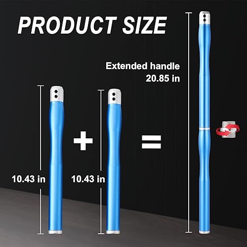 Miniatura 5 de Gribouillage Juego de herramientas de torno de carburo, herramientas de torno de madera con mango extraíble, herramienta de torneado con conector