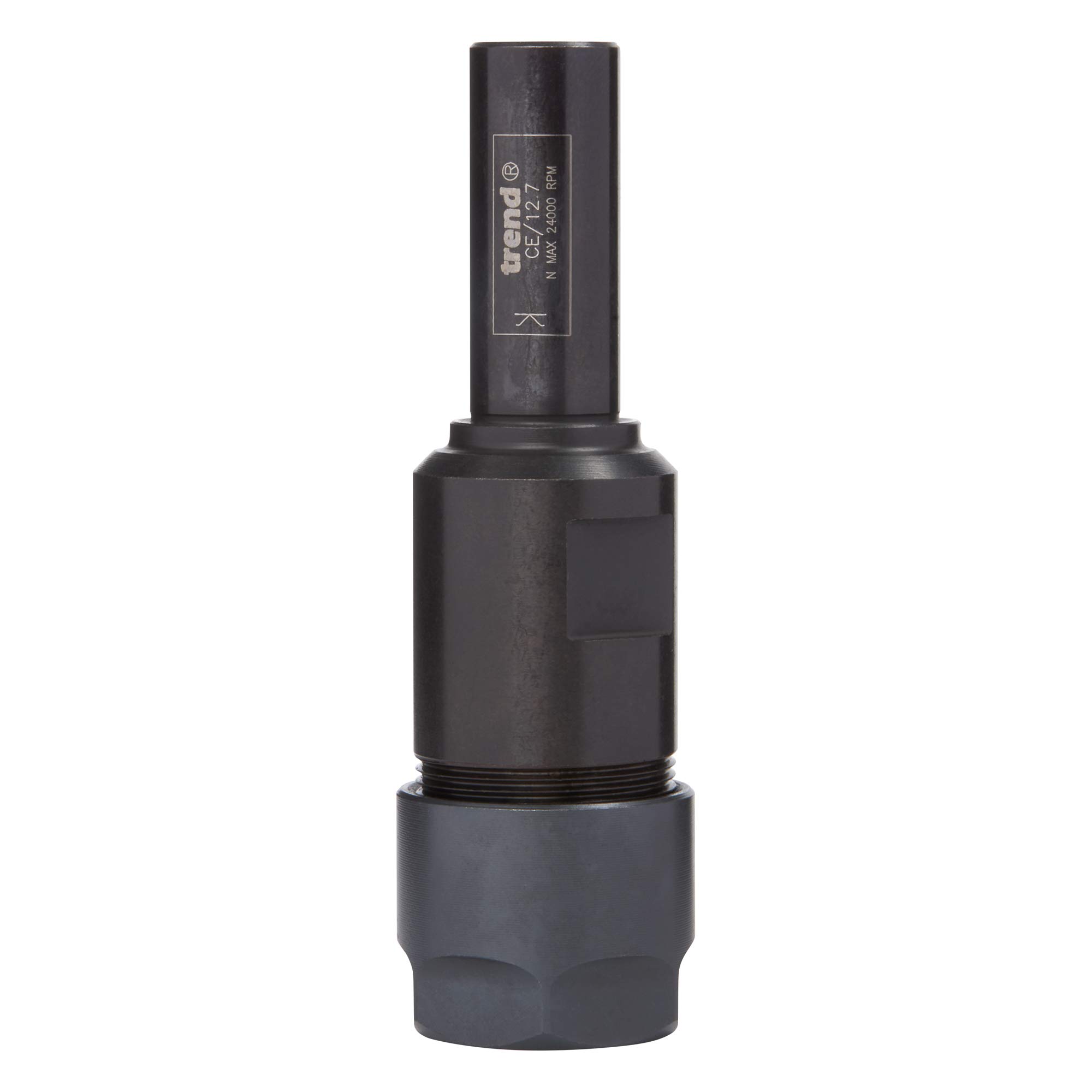 Trend Collet Extension with 1/2 Inch Shank & 1/2 Inch Collet, 50mm Spindle Increase for Router Tables, CE/127127