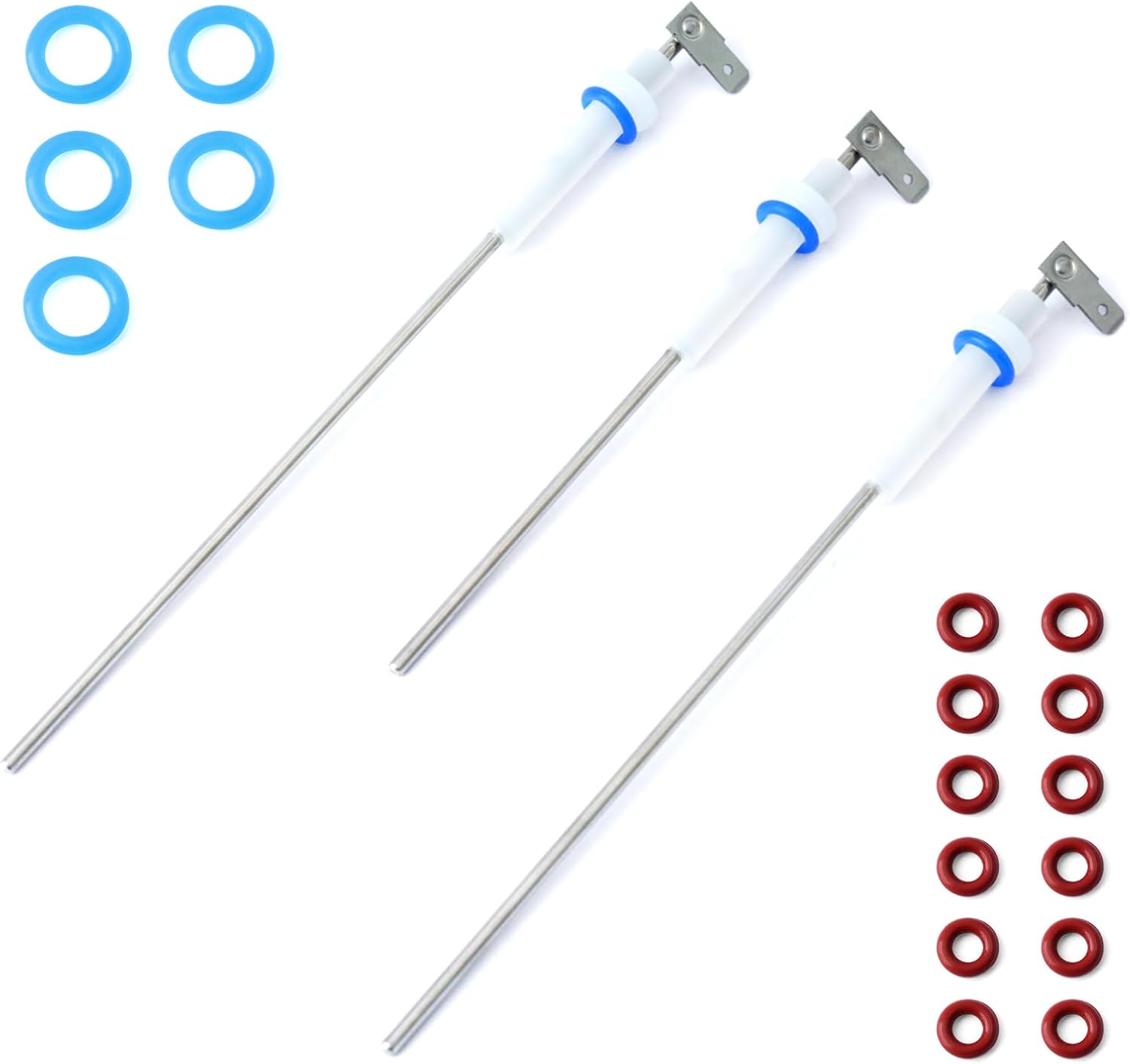 SP0001820 Steam Probe Set Replacement for Breville Oracle Oracle Touch Dual Boiler Series BES900 BES920 BES980 BES990 for Espresso Machines, 3 Pack w/ 17 O-Rings