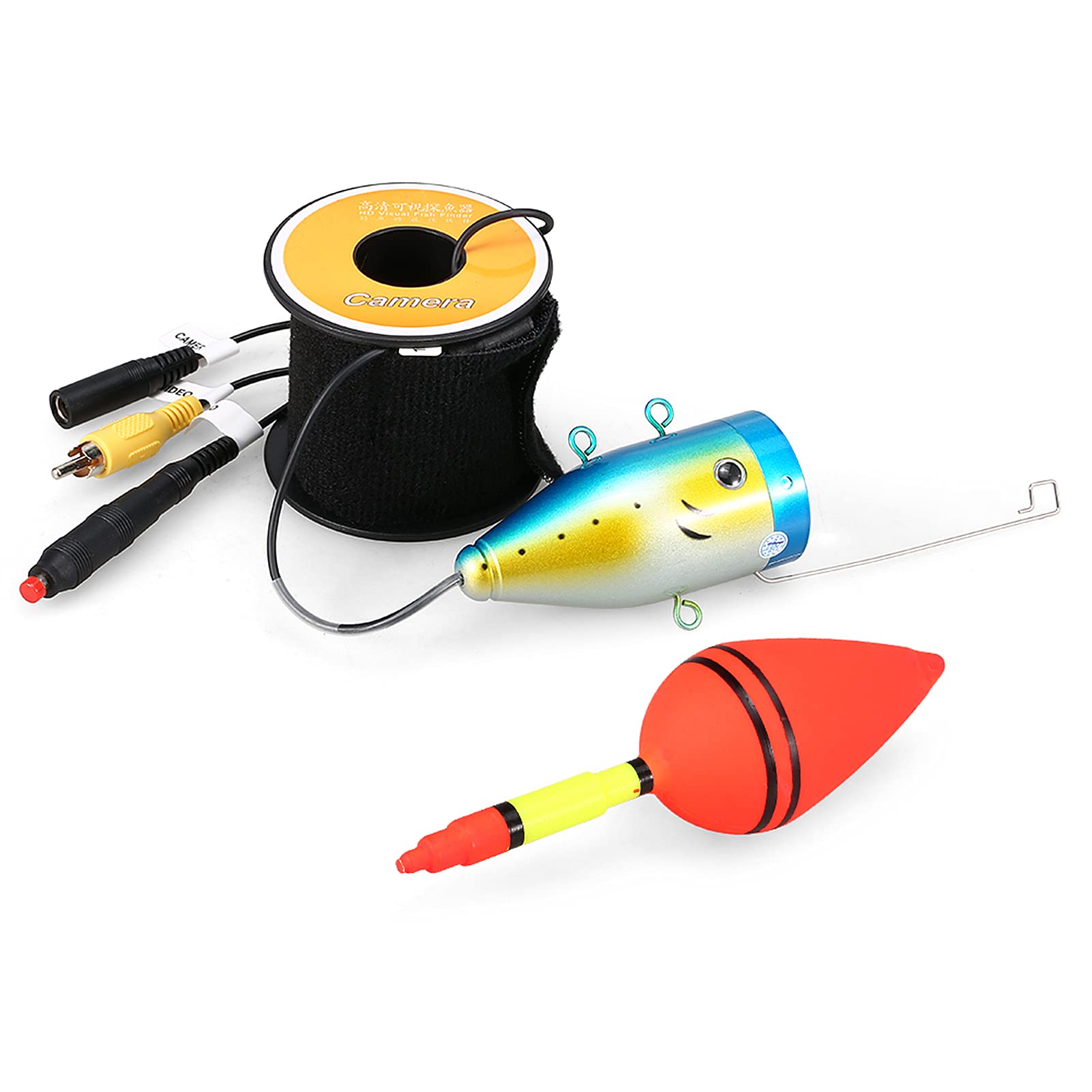 1200TVL Underwater Fishing Camera 24 LEDs Fish Sha Boat Ice Fishing Camera Accories with 15m/30m/50m Cable-image-33