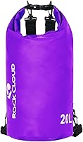 Vista 39 de Rock Cloud - Bolsa seca impermeable de 7.93 galones, para kayak, rafting, navegación, playa, surf, natación, canoa, campamento, senderismo, pesca