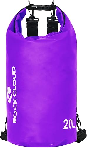Rock Cloud - Bolsa seca impermeable de 7.93galones, para kayak, rafting, navegación, playa, surf, natación, canoa, campamento, senderismo, pesca y