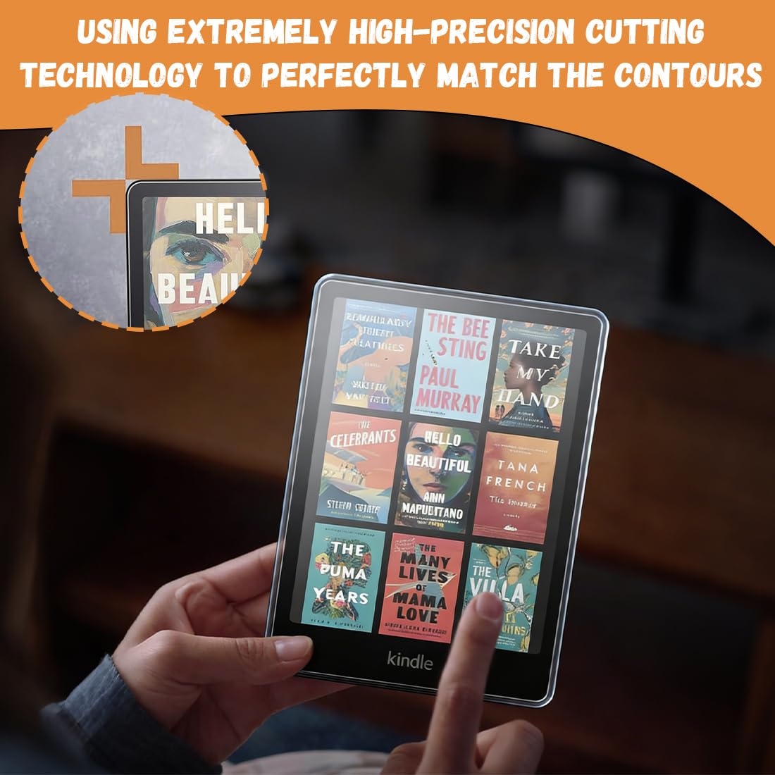 Kindle Paperwhite Pellicola Protettiva 2 Pezzi 7 Pollici Antiriflesso 12A Generazione 2024