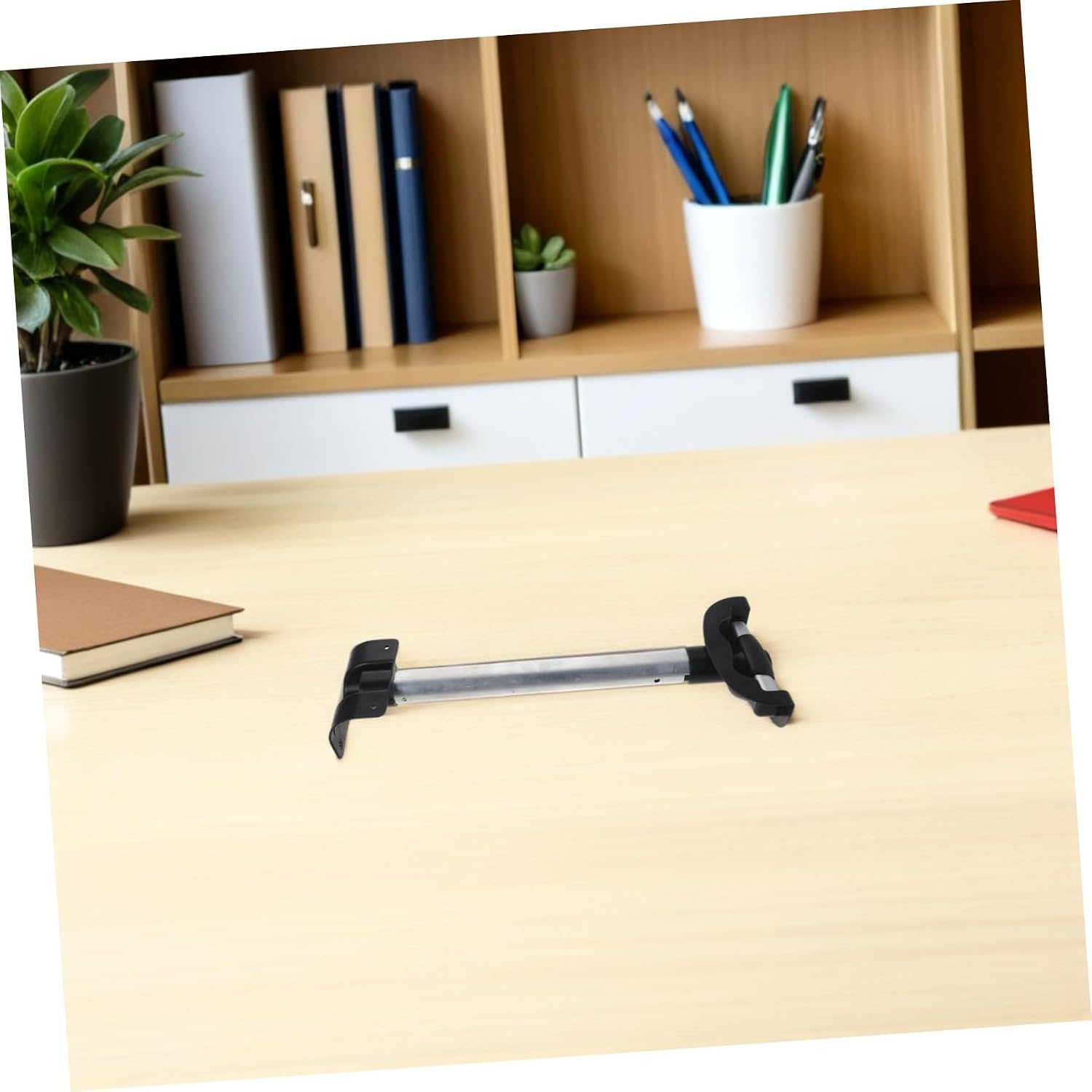 Alasum Aluminum Replacement Luggage Handle for Tool Cases and Carrying Cases, Telescopic Pull out Rod with High Strength Durability, Portable Folding Design for Travel Use