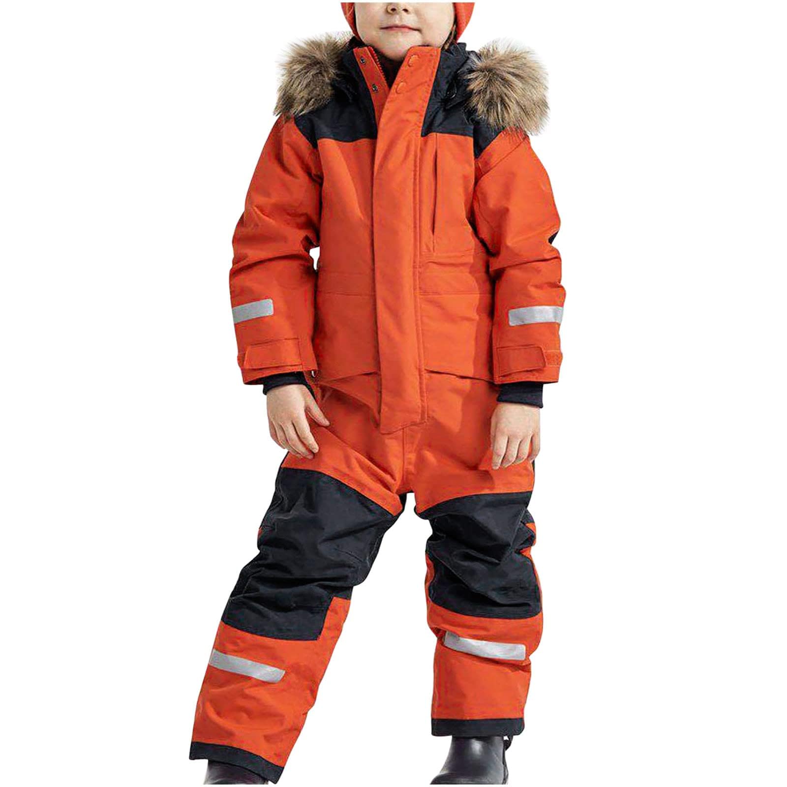 Tuta da Neve Invernale Impermeabile e Calda per Bambini, Tuta da Neve per Esterni, Sci Bambini, Ragazzi e Ragazze