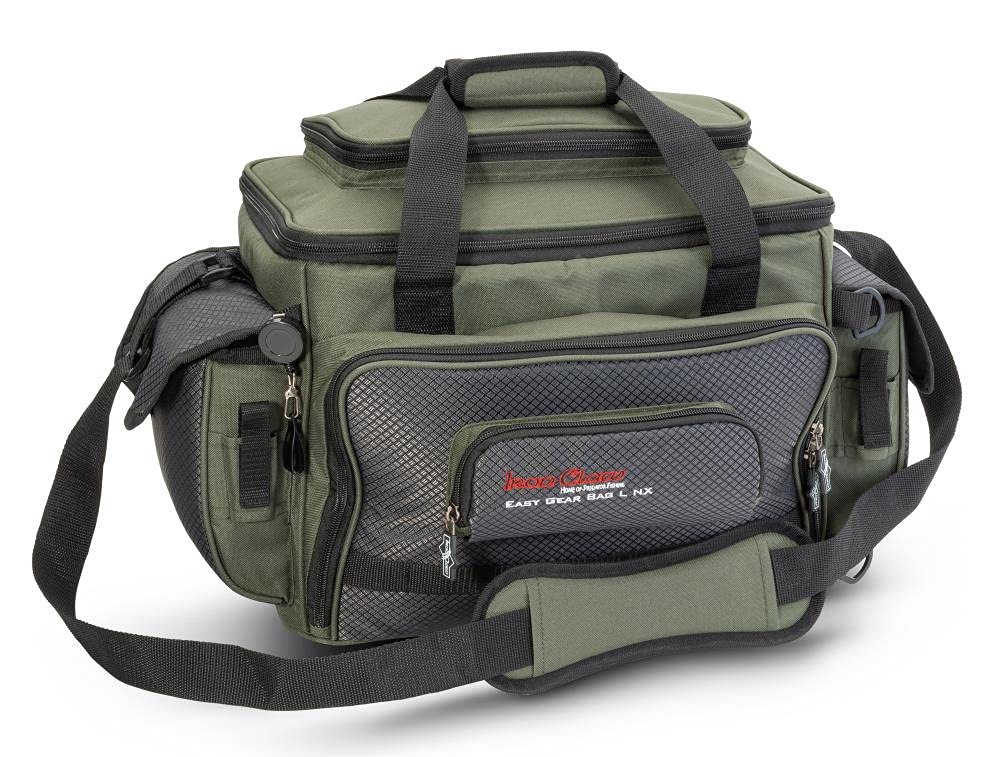 Iron Claw Easy Gear Bag L-NX 52 x 34 x 31 cm Ködertasche mit 4 Boxen