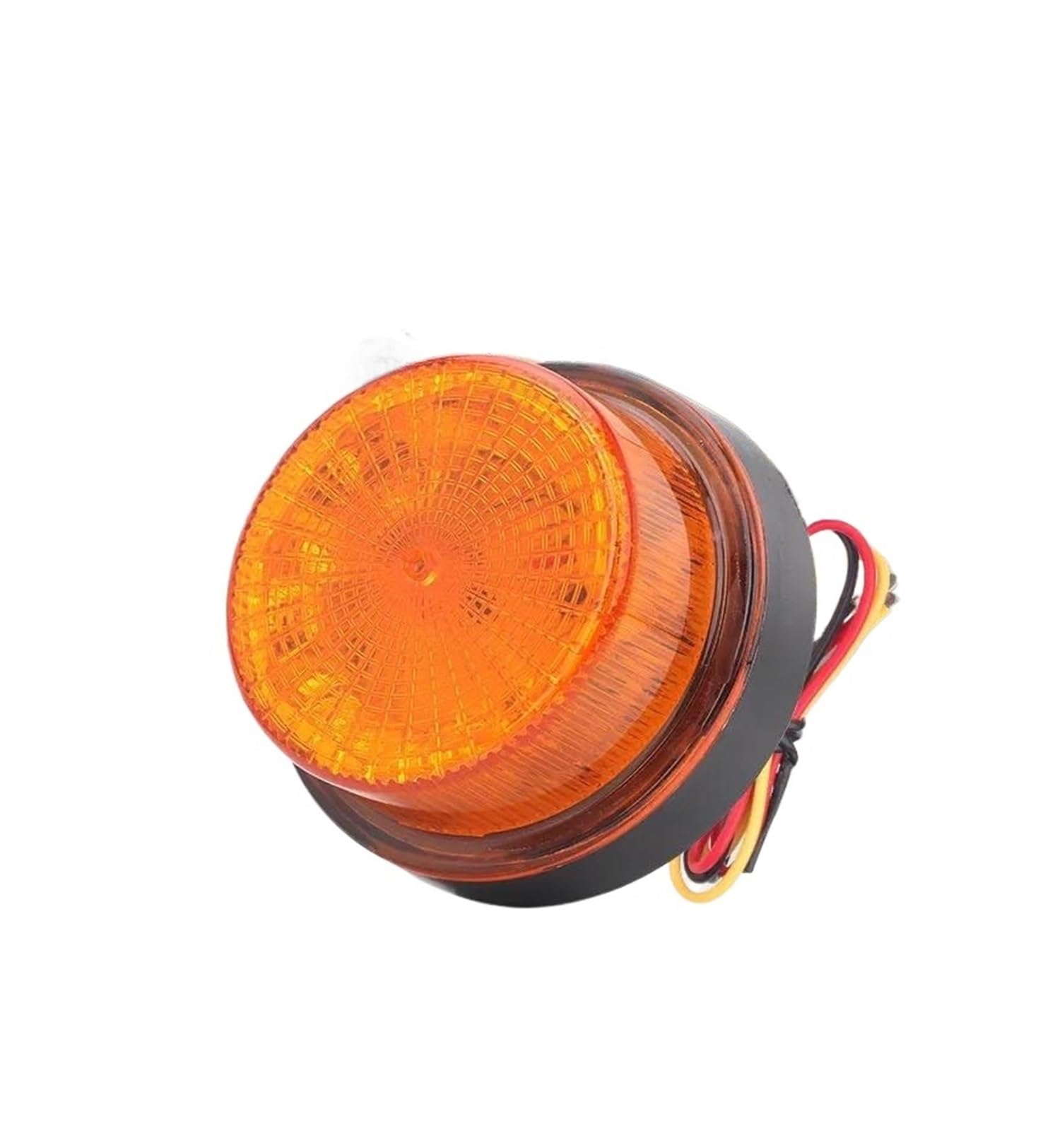 Genérico Indicador Intermitente Luz Advertencia Giratoria LED Lámpara Alarma Emergencia Estroboscópica Intermitente Señal Techo Coche Baliza Para Camión 2 Modos 12V 24V Indicador Lateral(4pcs)