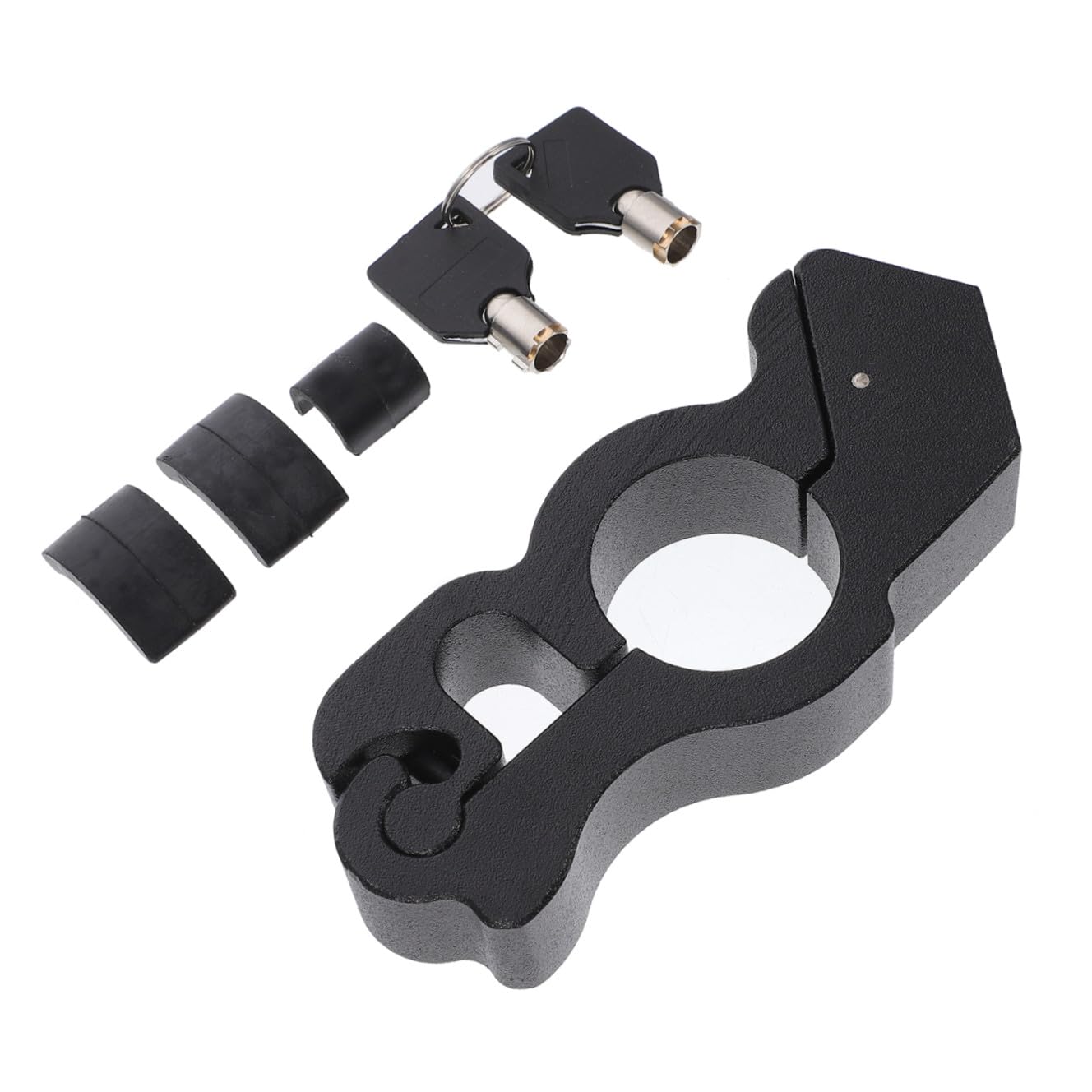Luxshiny Lucchetto Per Manubrio Con Chiavi Lucchetto Acceleratore Sicurezza Accessori