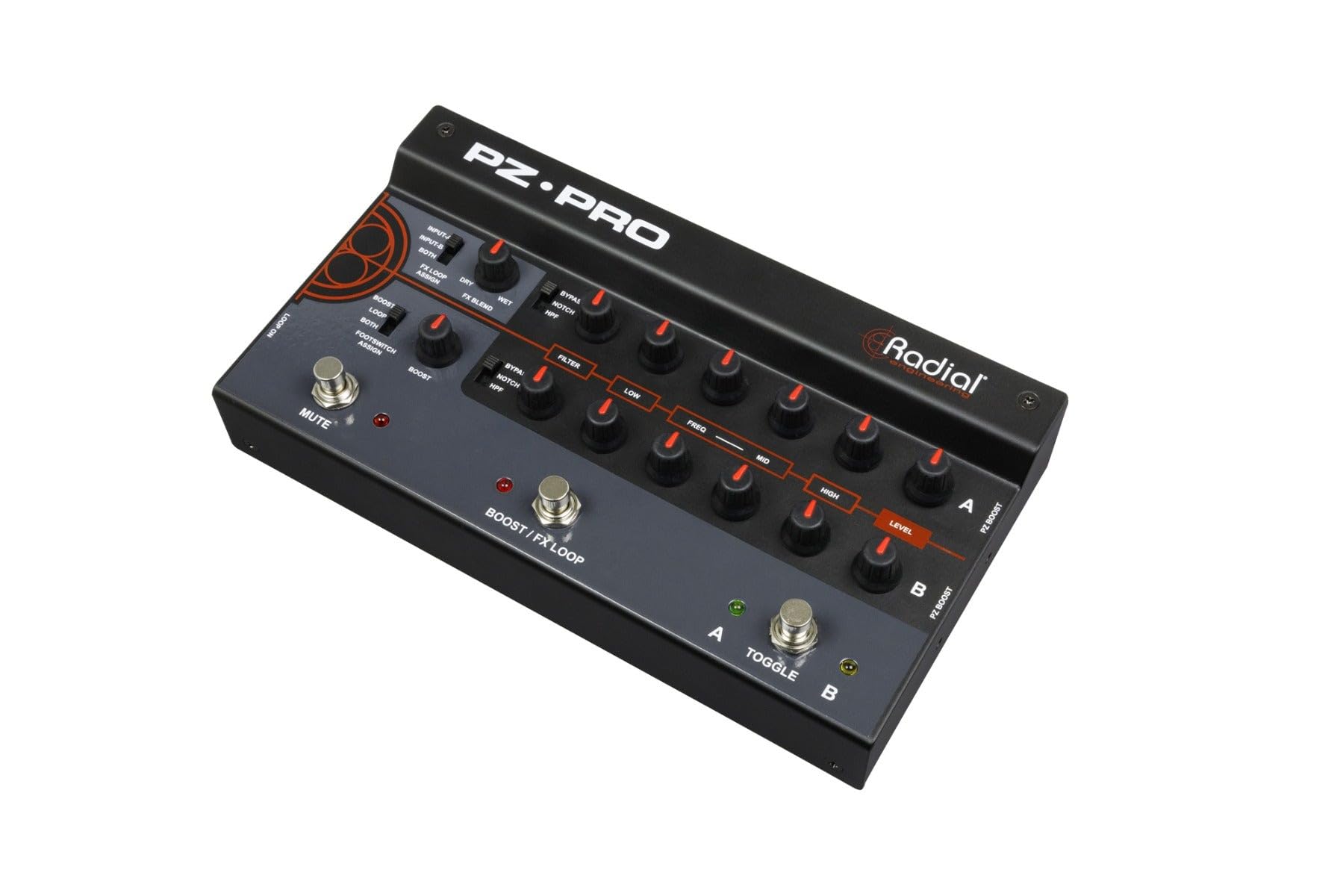 Amazon.com: Radial PZ-Pro 2-Channel Acoustic Preamp
