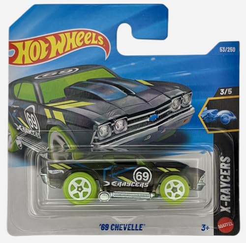 Hot Wheels - '69 Chevelle - X-Raycers 3/5 - 1:64 miniatura 1