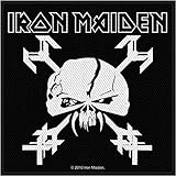 Iron Maiden The Final Frontier Skull Patch Heavy Metal Woven Sew On Applique