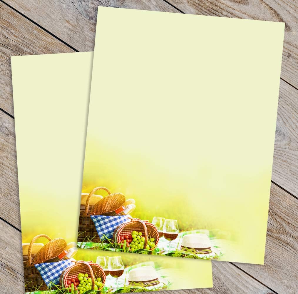 Great Papers! Morning Mist Letterhead, 80 Count, 8.5"x11" (2014250) : Office Products