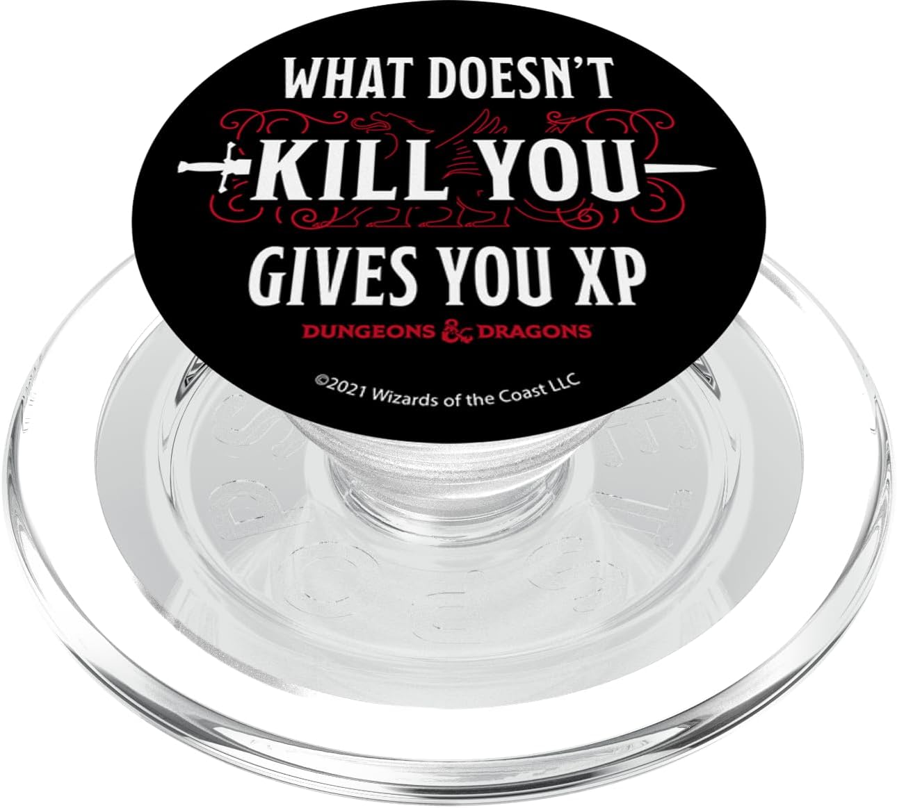 Dungeons & Dragons What Doesn't Kill You Gives You XP PopSockets MagSafe PopGrip for iPhone