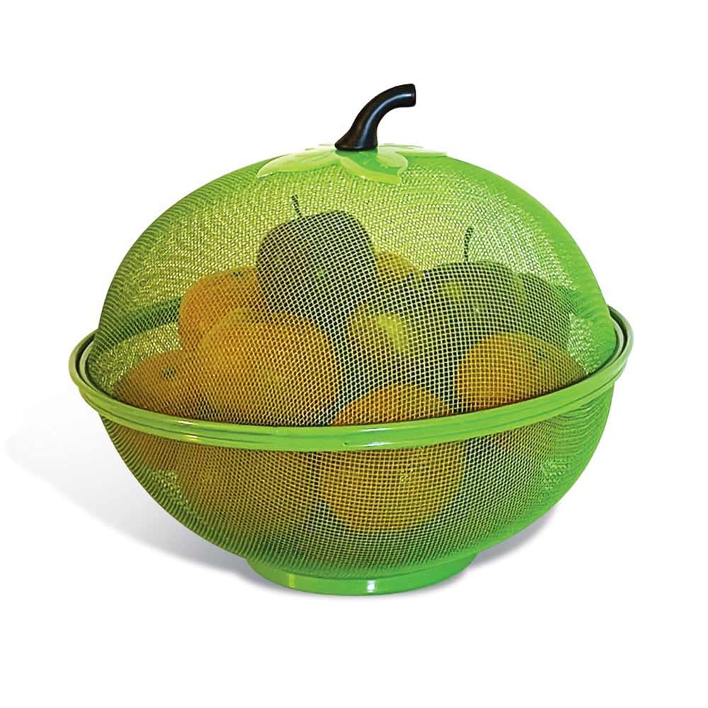 FACILITYS - Panier à fruit anti moucheron - Cloche protège fruit en mailles métalliques