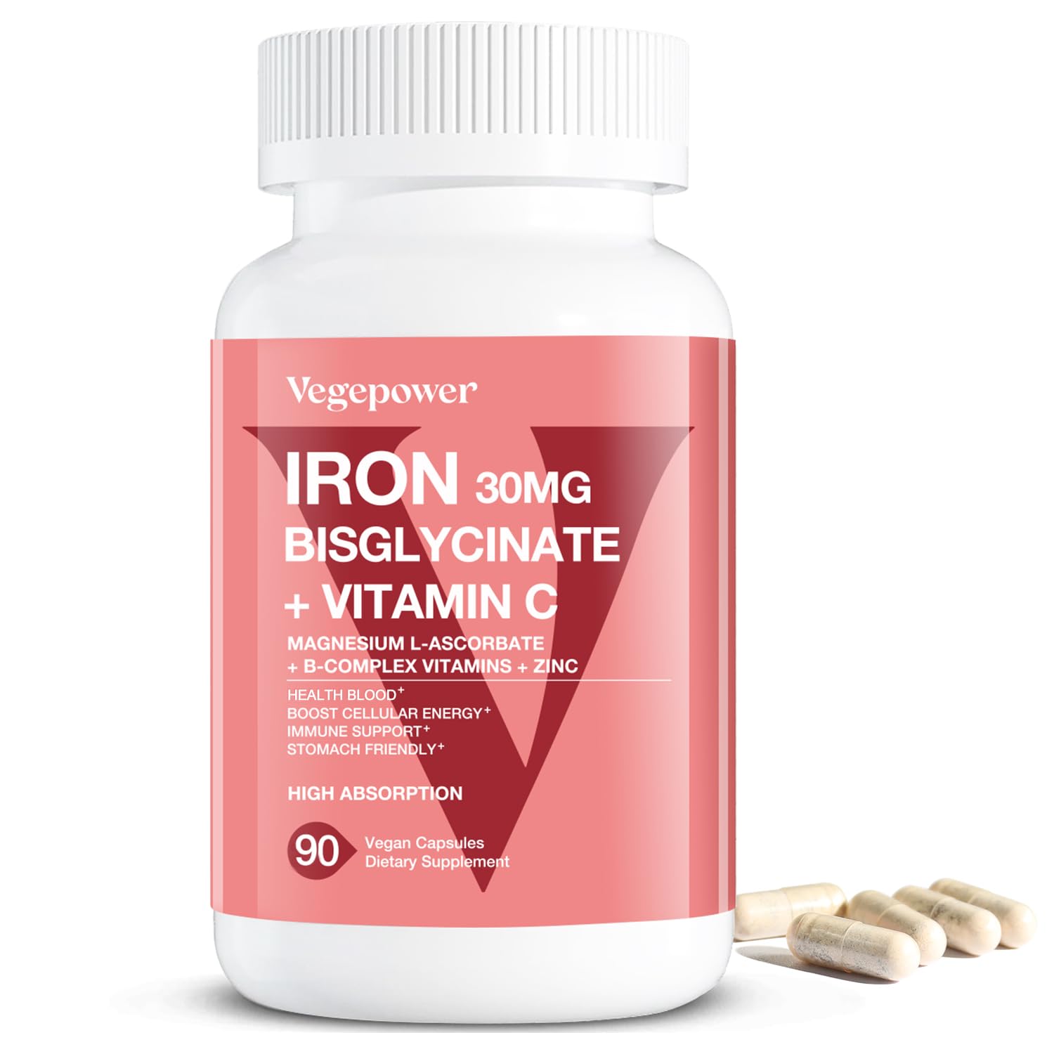 Vegepower Iron Bisglycinate