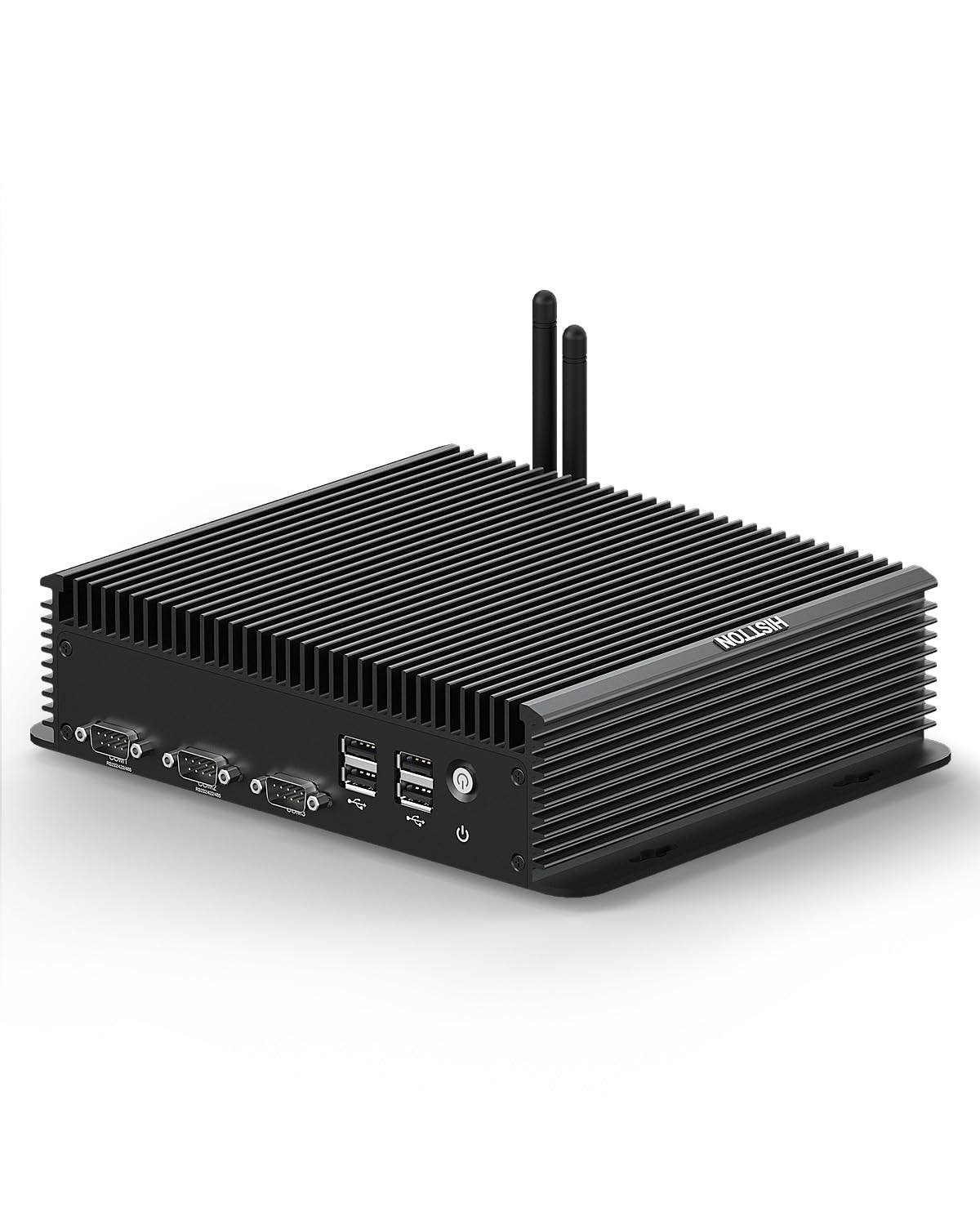 HISTTON Mini Industrial PC Core i5-1235U,16GB DDR5 RAM 512GB NVME SSD,WiFi5, BT4.2,TPM 2.0,Micro Computadora con 8 USB,6 COM,PXE,Encendido Automático,Mini PC Win 11 Pro/Linux Ubuntu — view 9