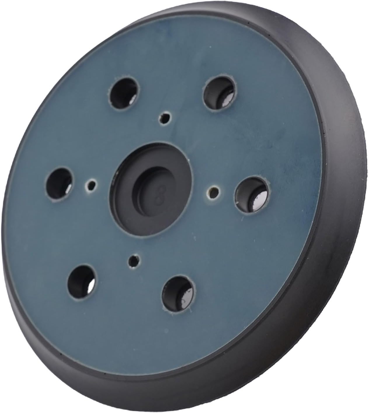 6 Inch 6 Hole Sanding Pad Hook And LOOPs 150mm Backing Pad PU Material Replacement For Random Sander Flexible Contour Woodworking