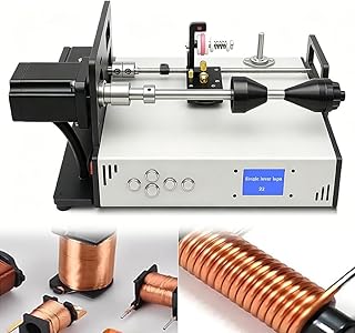 Professionelle Spulenwickelmaschine Mit Digitaler Speicherfunktion Und LCD-Bildschirm, Vollautomatische CNC-Wickelmaschine, Präzision ±0.01 mm, Drehzahl 120–900 U/Min, 2.3 Nm Drehmoment