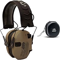 Vista 14 de Walker's Razor Slim - Protector auditivo electrónico para tiro (amplificación y supresión de sonido) con estuche protector