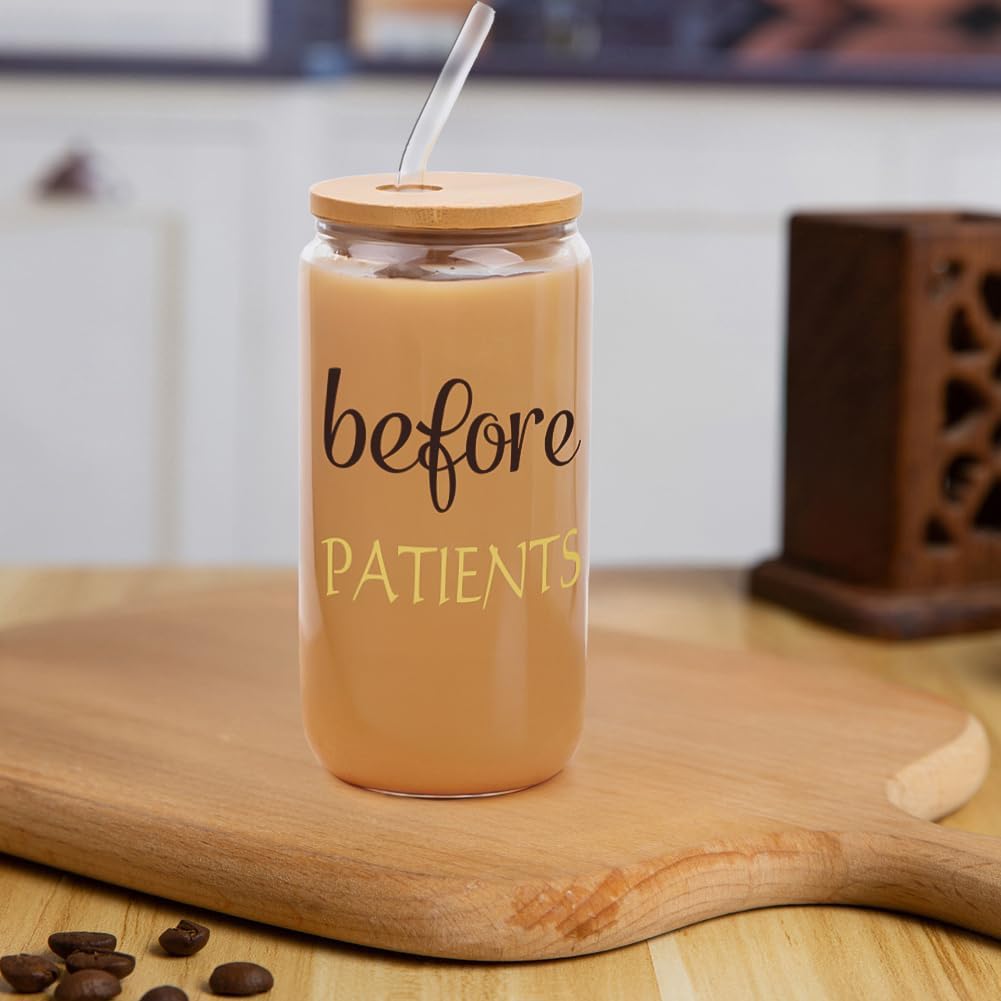 PUGED Can Wine Shoot Glasses Gifted Cup Set Before Patients After Patients Because Patients Funny Gifts Idea Thank You and Appreciation for Dentist Doctors Nurses Day Graduation Gift