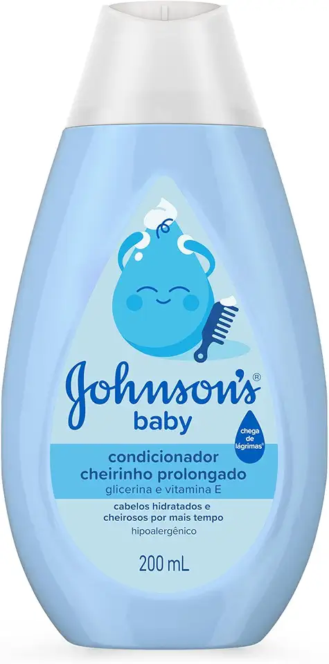 Condicionador Infantil Johnson's Cheirinho Prolongado, 200ml