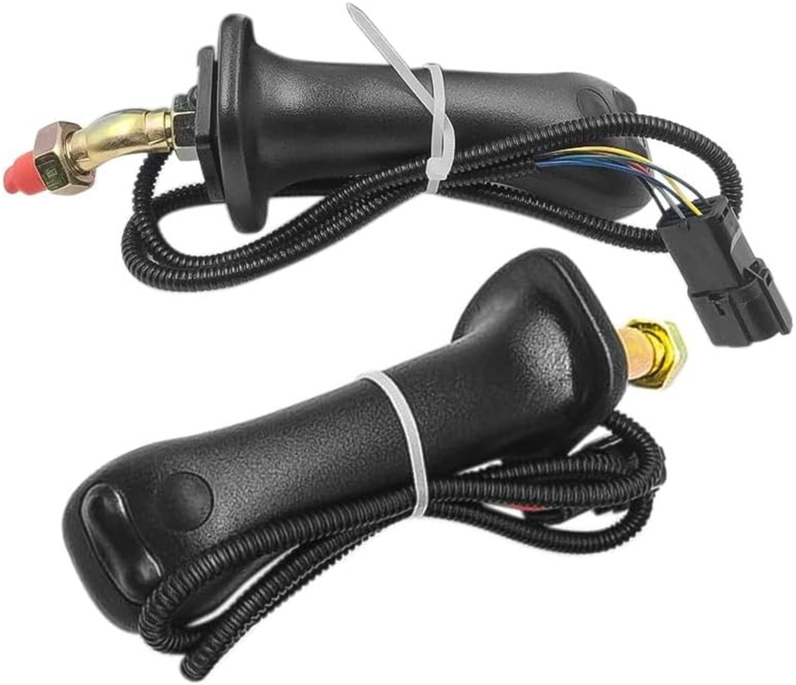 Akcesoria do naprawy koparki samochodowej, 225-9215-9 Uchwyt joysticka Trzy przyciski z wtyczką Części naprawcze Joystick do koparki