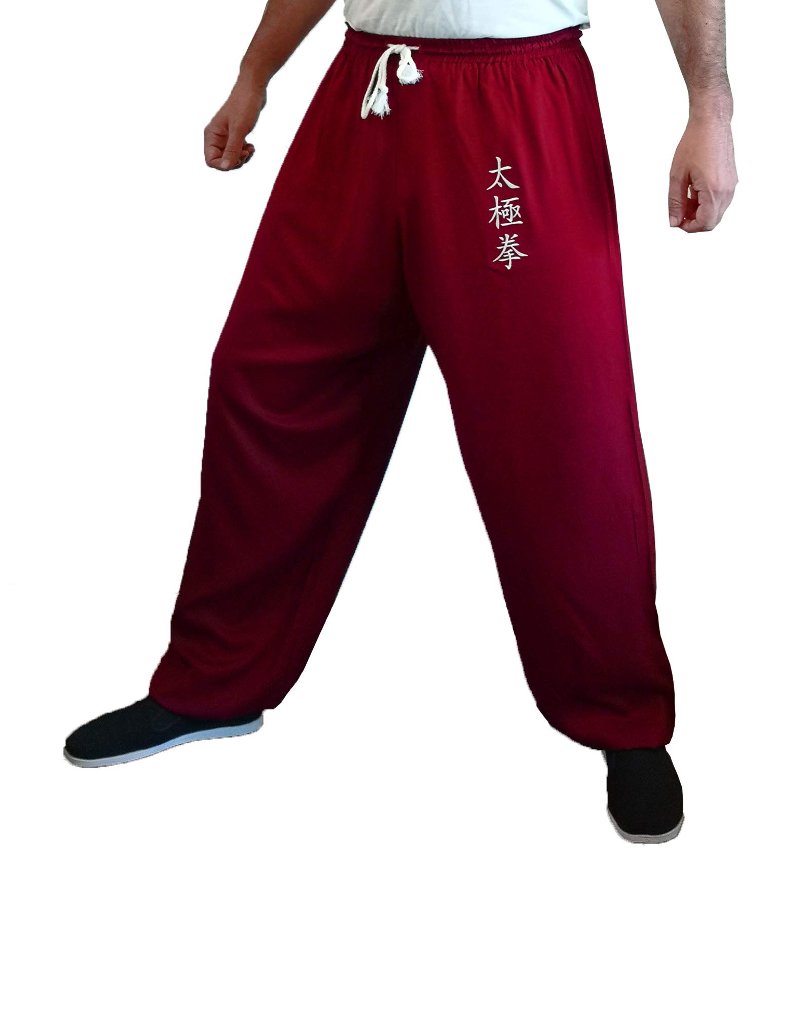 Amazon.co.jp: カンフーパンツ 太極拳 ウィングチュン ボトムス