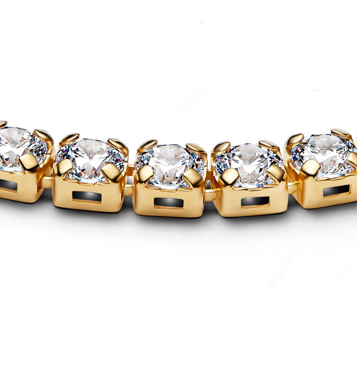 PANDORA Bracciale tennis da donna in oro con zirconi 563539C01