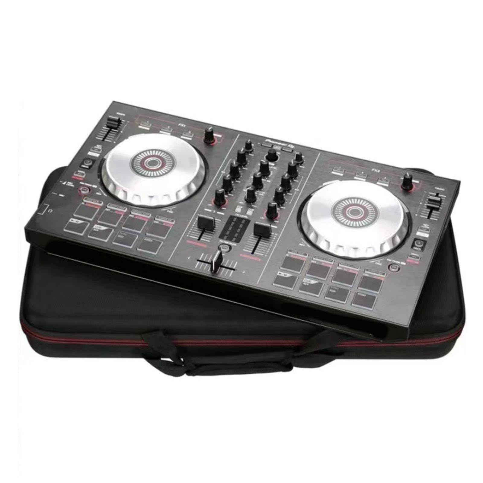 Fancyes DJ Controllers Case DJ Equipment Carrying Case Soft Inner Case EVA Controllers Bag with Portable Handle Hard Case Travel Carrying Bag